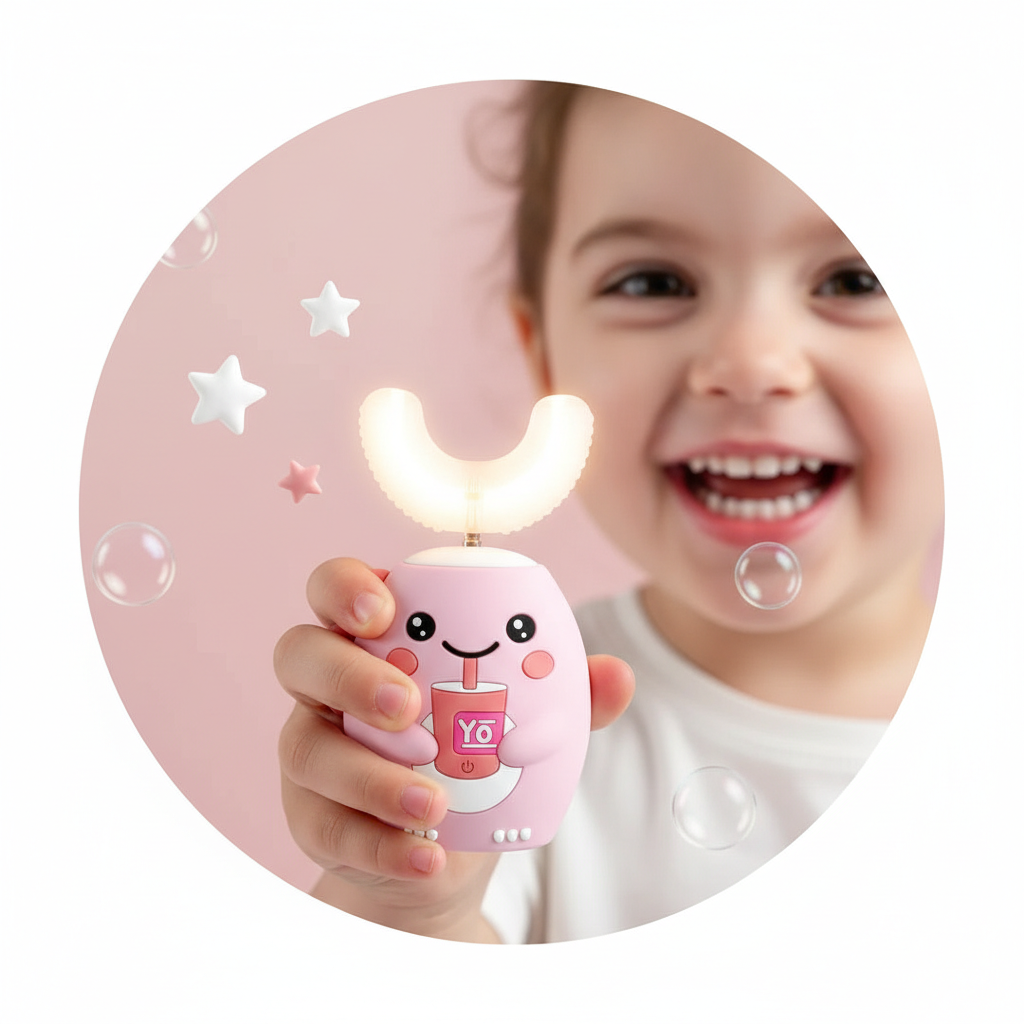 Kids U-Shaped Sonic Electric Toothbrush